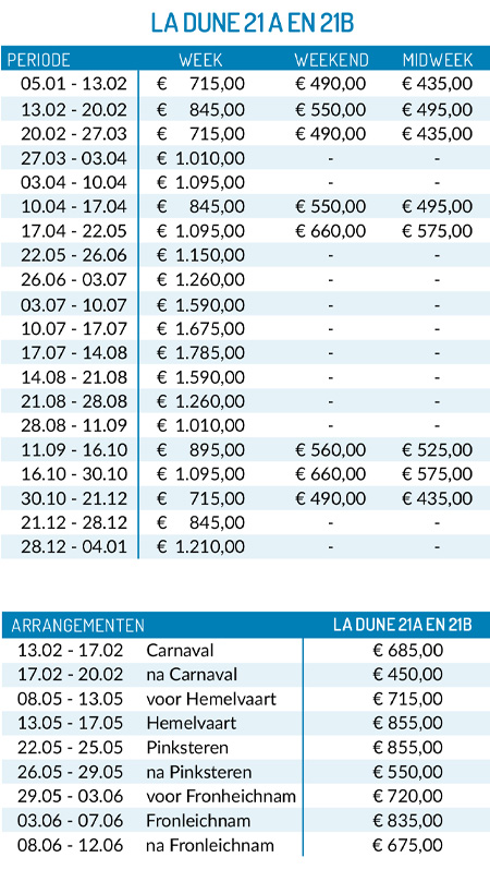 pricelist 2026