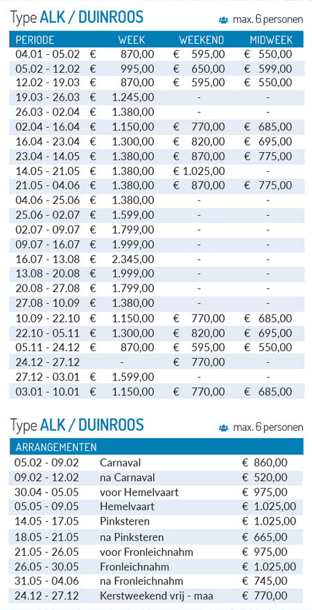 pricelist 2027