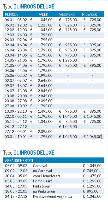 pricelist 2027