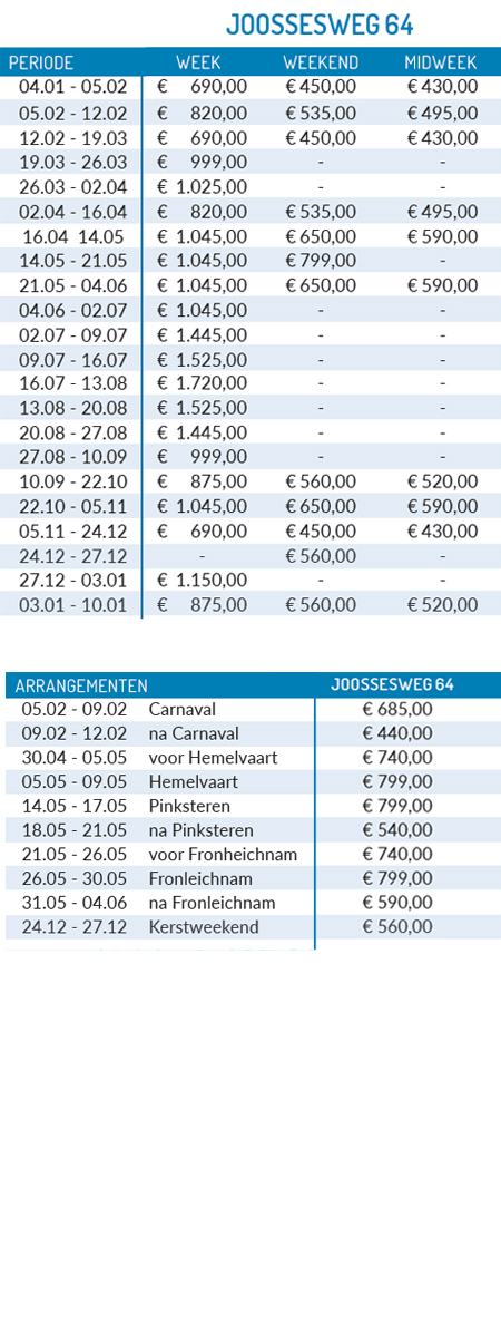 pricelist 2027