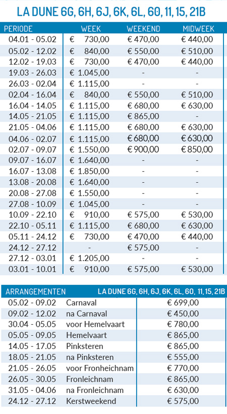 pricelist 2027