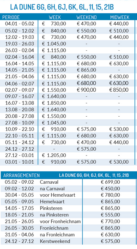 pricelist 2027