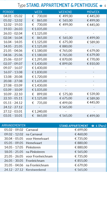 pricelist 2027